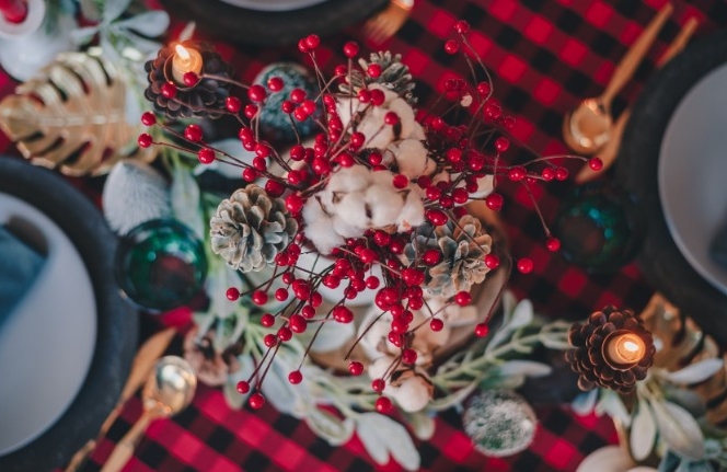 Christmas Dinner Table